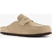 Harper suède dames instappers beige maat 41