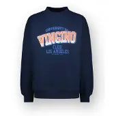 Vingino Oversized Sweater Nolodos Jongen Blauw 116