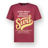Vingino Haider Maroon Size: 4 | T-shirts Outlet | kids |