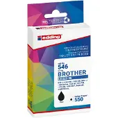 Edding Inktcartridge vervangt Brother LC-223BK Compatibel Zwart EDD-546 18-546-01