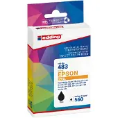 Edding Inktcartridge vervangt Epson T2991, 29XL Compatibel Zwart EDD-483 18-483-01