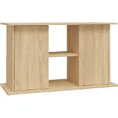 vidaXL Aquariumstandaard Sonoma Eiken 101x41x58 cm Bewerkt Hout