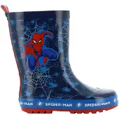 Marvel Spiderman - Regenlaarzen kinderen van 2 tot 8 jaar - Rubberen kinderlaarzen - Regenlaarsjes voor jongens - Maat 25 - Blauw