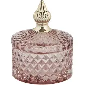 Lene Bjerre Miya voorraadpot met deksel Ø8,5 cm Misty rose
