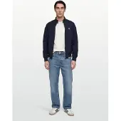 Fred perry Crinkle harrington jacket - navy