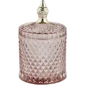 Lene Bjerre Miya voorraadpot met deksel Ø10,5 cm Misty rose