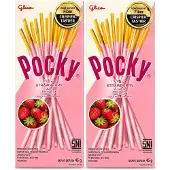 Pocky Bisquit Strawberry 2 stuks