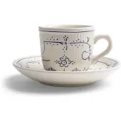 Royal Boch - Set 6x Kop & Schotel 0,2L - Copenhague