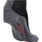 Falke Sportsokken grijs gemêleerd / rood / zwart