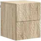 vidaXL Muurbevestigde Nachttafel Sonoma Eiken 34,5 x 33 x 40 cm