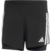 Adidas Sportbroek 'Adizero' groen / zwart / wit