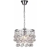 REALITY IMPORT Hanglamp London, kristal, chroom, 1xE27, 60W, kristal, afmetingen: 120x25x25 cm, IP20, merk: Reality