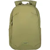 Tucano Laser Rugzak – 16 liter – Gemaakt van gerecyclede materialen – Tot 16 laptop – Met bevestigingsband voor trolleytrekstang – Zwart - Groen