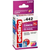 Edding Inktcartridge vervangt Canon CL-546 XL Compatibel Kleur EDD-442 18-442