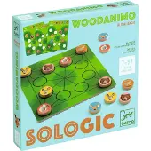 Djeco logicaspel Woodanimo - FSC 100% houten speelgoed.