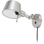 LUCANDE Wandlampe , Silka, Metallic, Werkkamer / Kantoor, Metaal, Modern