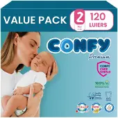 Confy 3x Premium Luiers Maat 2 Mini 3-6kg 40 stuks