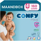 Confy 5x Premium Luiers Maat 4 Maxi 7-14kg 32 stuks