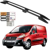 Erkul Dakrails FIAT SCUDO CITEREN JUMPY PEUGEOT EXPERT L2 2006-2017 ZWART