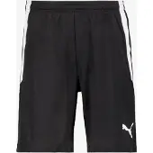 Puma Sportbroek 'TeamLiga' lichtgrijs / zwart / wit