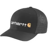 Carhartt Pet Men Rugged Flex Oakland Fitted Logo Cap Black - L/XL