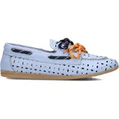 Ayana Dames Mocassins 12434 - Blauw - Maat 42