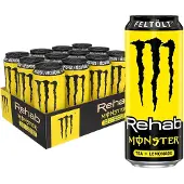 Monster Energy Monster Rehab - 12x 500 ml - Lemonade