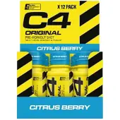 Cellucor C4 Energy Shot - 12x 60 ml - Millions Strawberry