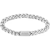 BOSS Armband 'CHAIN LINK' zilver