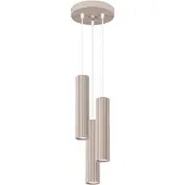 Sollux Karbon SL.1775 Hanglamp Taupe - 3x GU10