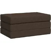 vidaXL - Vouwbare - Sofa - Bed - 80 - x - 67 - x - 45 - cm - Taupe