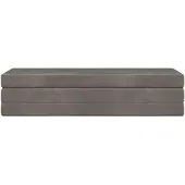 vidaXL Vouwbare Sofa Bed 180 x 67 x 45 cm Lichtgrijs