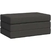 vidaXL Vouwbare Sofa Bed 80 x 67 x 45 cm Donkergrijs