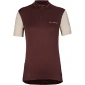 Vaude - Women's Matera Half Zip Tricot - Fietsshirt 38, bruin