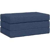 vidaXL Vouwbare Sofa Bed 80 x 67 x 45 cm Blauw