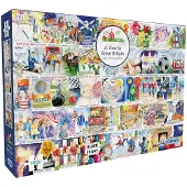 Gibsons A Year in Great Britain Puzzel (1000 stukjes)