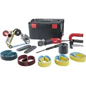 Flex Satineermachine 433454 BSE 14-3 INOX Set 230 V Gereedschapshouders 19 mm max. 125 mm max. 100 mm