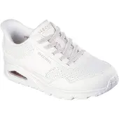 SKECHERS Sportschoen 'Uno - Banksia Luxe' wit