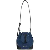 Karl lagerfeld JEANS Buideltas 'Rebel' donkerblauw / zwart
