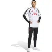 Adidas Liverpool Trainingspak 1/4-Zip 2026-2027 Wit Zwart Rood