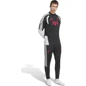 Adidas Liverpool Trainingspak 1/4-Zip 2026-2027 Zwart Grijs Wit Rood