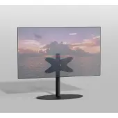 Cavus Vloerstandaard ELLIPS zwart 60 cm VESA 400x200