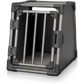 Trixie vervoersbox hond & kat aluminium grafiet S 61x48x56 cm