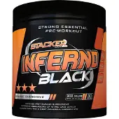 STACKER2 Europe Inferno Black - 30 servings - Orange