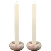 House of Nature Led dinerkaarsen creme 27cm - 2 stuks