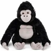 Ravensden Pluche knuffeldier - gorilla knuffel - 30 cm - apen knuffel