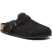 Birkenstock Instappers 'Boston' zwart