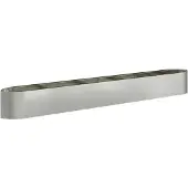 vidaXL verhoogde tuinbed, verzinkt staal, 380 x 40 x 40 cm, staal