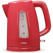 Livoo DOD184RC waterkoker 1,7 l 2200 W Rood