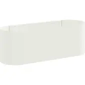 vidaXL Tuinverhoger, wit, 120 x 40 x 40 cm